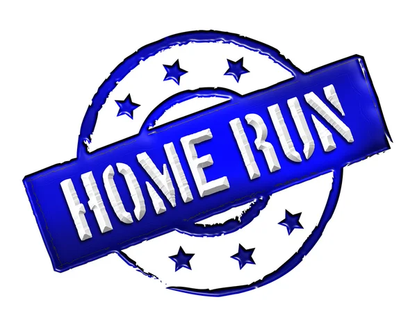 stock image Stamp - HOME RUN