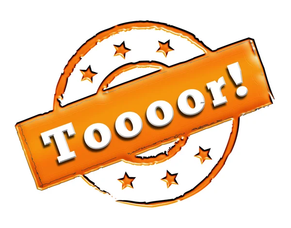 Stamp - Toooor! — Stock Photo, Image