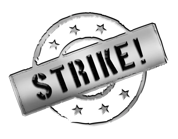 Stamp - Strike — Stock Photo, Image