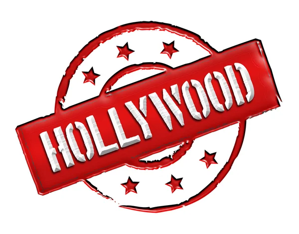 Stamp - HOLLYWOOD — Stock Photo, Image