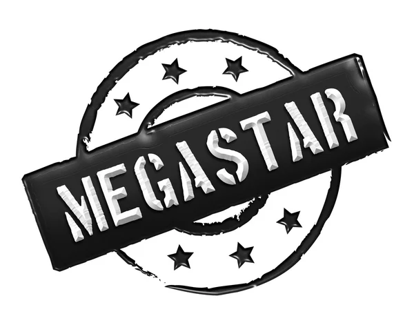Carimbo - MEGASTAR — Fotografia de Stock