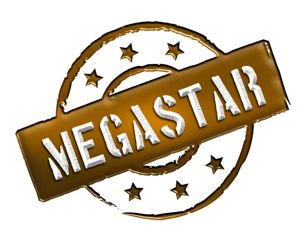 Stämpel - Megastjärnan — Stockfoto