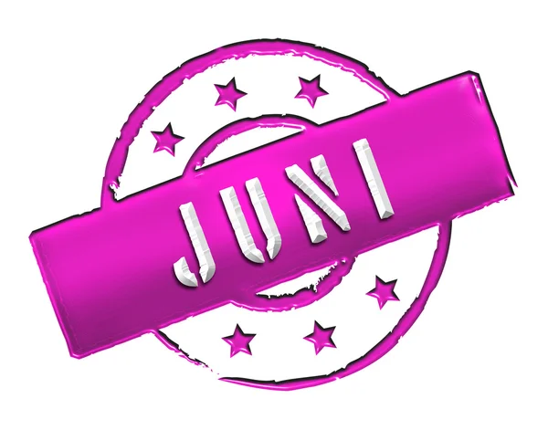 Stamp - JUNI — Stockfoto