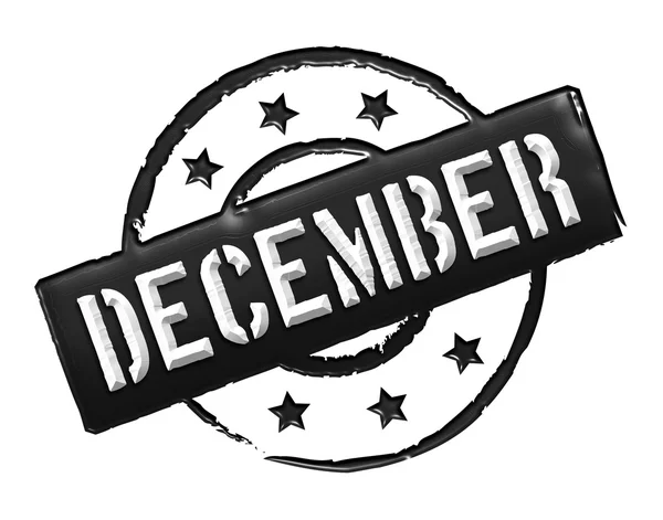 Stämpel - december — Stockfoto