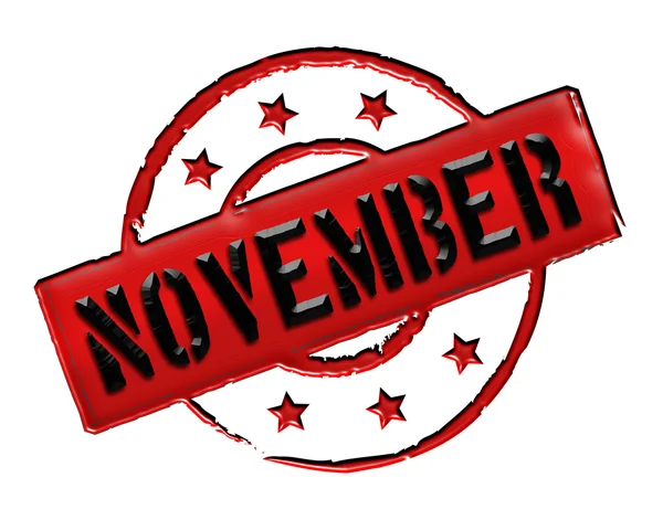 Stamp - November — Stockfoto
