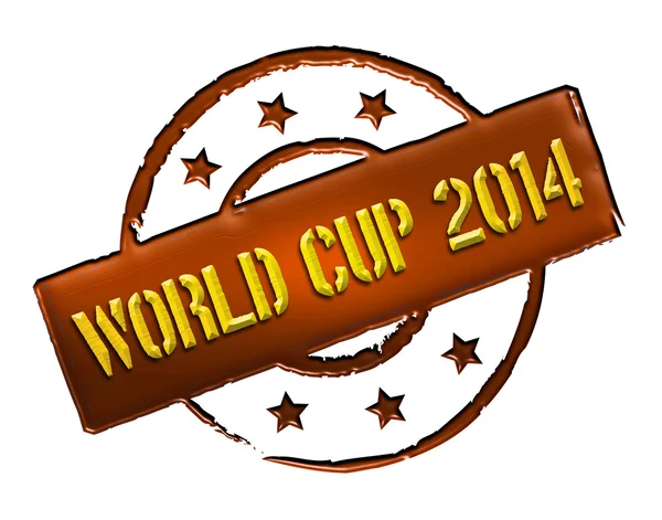 Stämpel - VM 2014 — Stockfoto