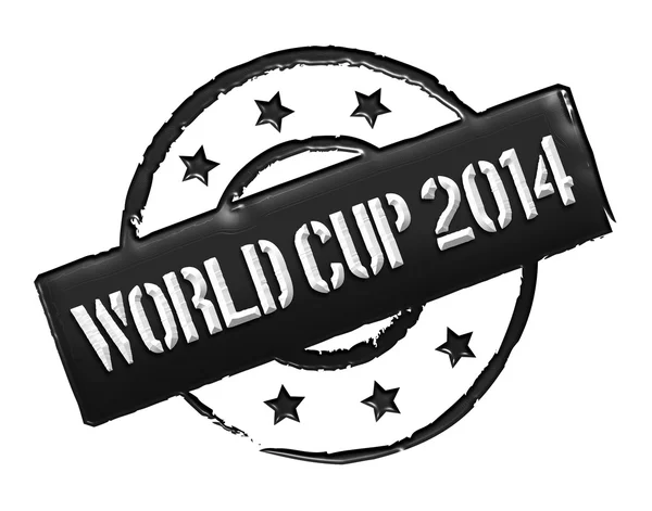 Bélyegző - világbajnokság 2014 — Stock Fotó
