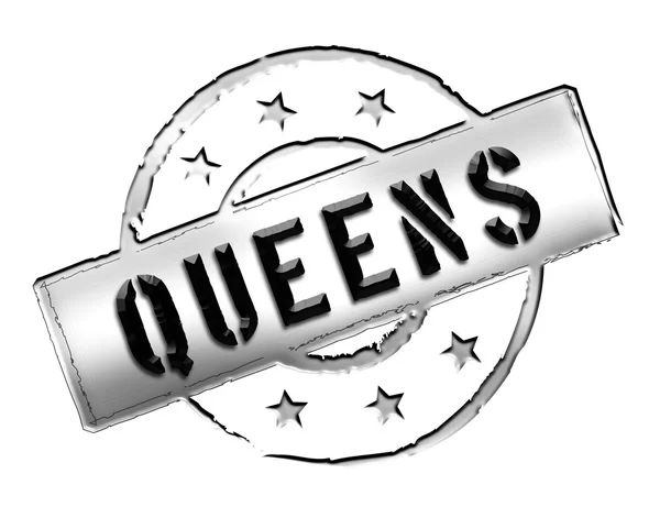 stock image Stamp - QUEENS