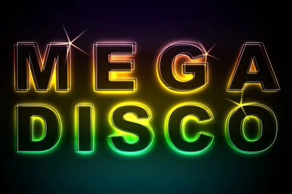 Mega discoteca — Foto Stock