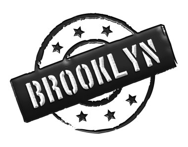 Stamp - BROOKLYN clipart