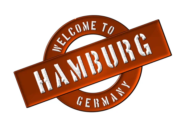 Поедем в Гамбург — стоковое фото