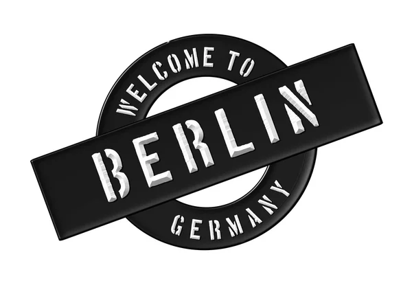 Welkom in Berlijn — Stockfoto