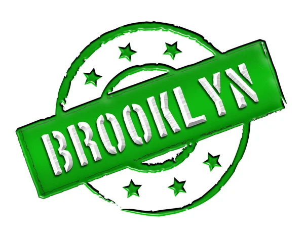 Stamp - BROOKLYN — Stock Photo, Image