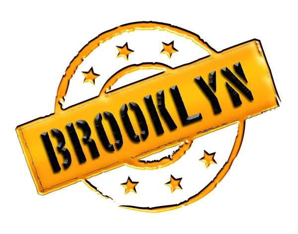 Pieczęć - brooklyn — Zdjęcie stockowe