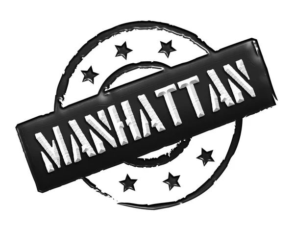 Штамп - MANHATTAN — стоковое фото