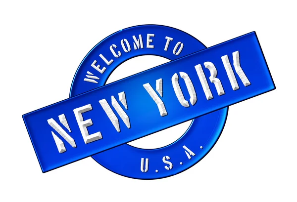 Καλώς ήρθατε στην Νέα Υόρκη — Φωτογραφία Αρχείου