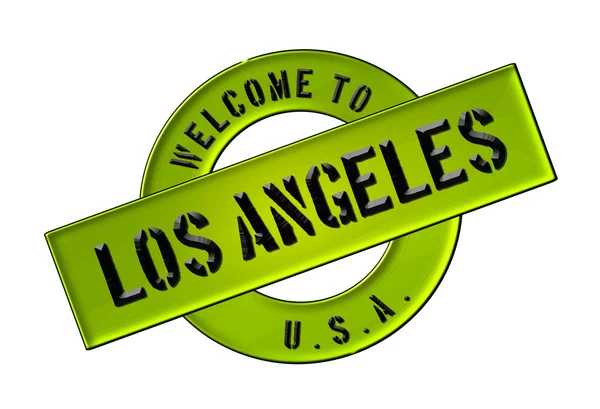 Bem-vindos a Los Angeles. — Fotografia de Stock
