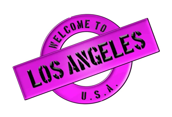 stock image WELCOME TO LOS ANGELES