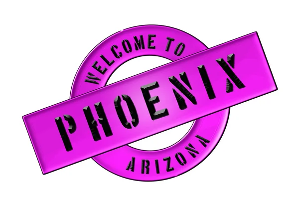 stock image WELCOME TO PHOENIX