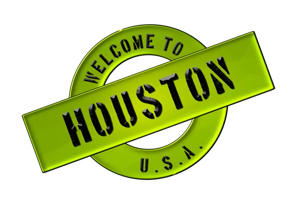 Willkommen in Houston — Stockfoto