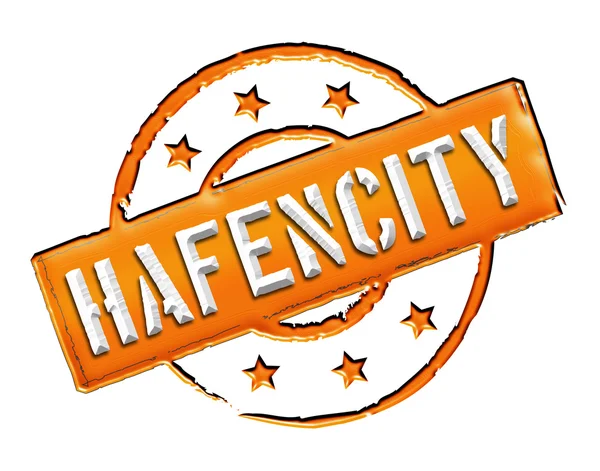 Marke - hafencity — Stockfoto