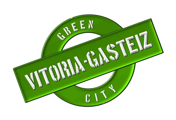 緑豊かな街ビトリア ・ ガステイス — ストック写真