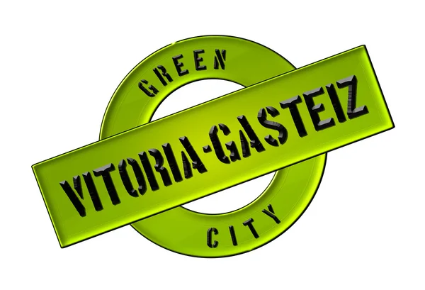 Grön stad vitoria-gasteiz — Stockfoto