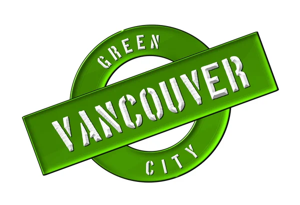 Zelené město vancouver — Stock fotografie
