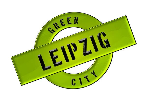 Gröna staden leipzig — Stockfoto