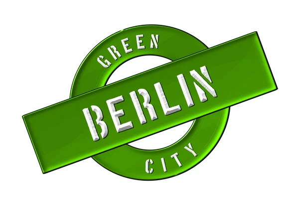 Yeşil şehir berlin — Stok fotoğraf