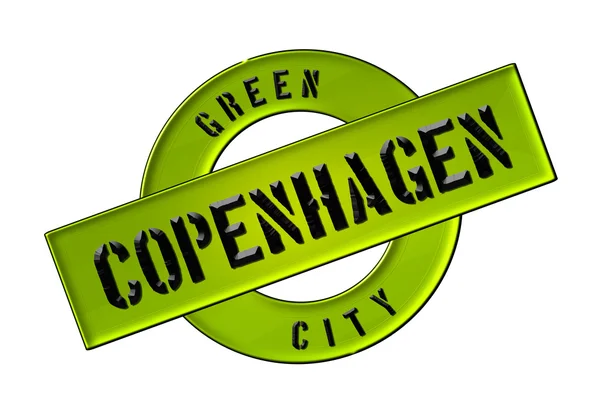 Zelené Město Kodaň — Stock fotografie
