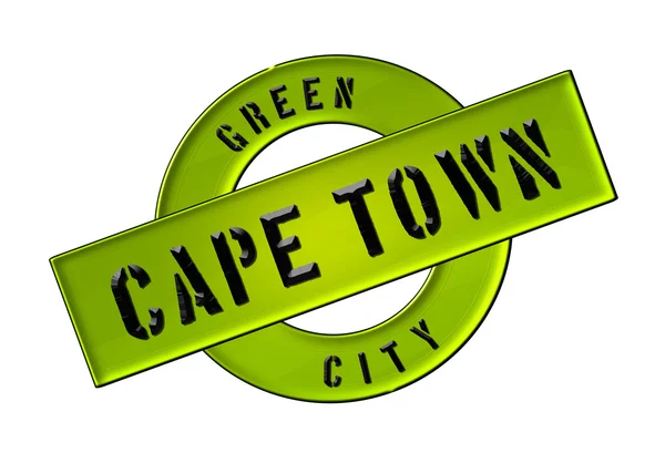 Zelené město Kapské město — Stock fotografie