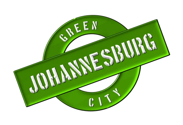 Johannesburg şehir yeşil — Stok fotoğraf