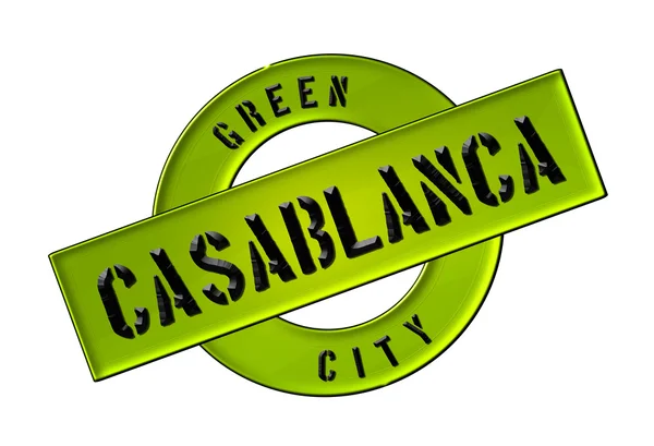 GREEN CITY CASABLANCA — Stock Photo, Image