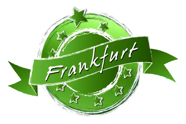 Grunge real - FRANKFURT — Fotografia de Stock