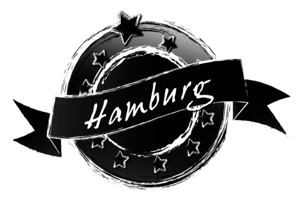 Koninklijke grunge - hamburg — Stockfoto