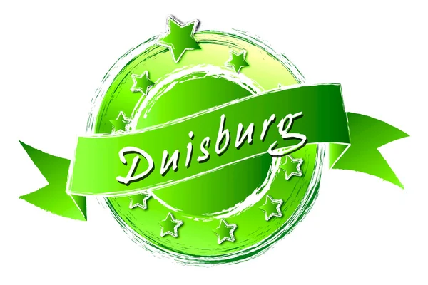 Grunge real - DUISBURG — Fotografia de Stock