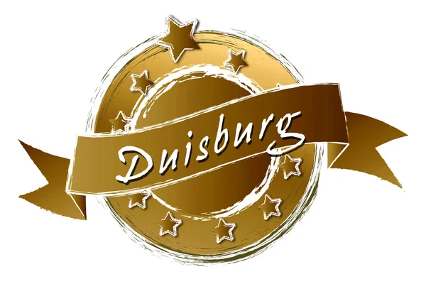 Królewski gród - duisburg — Zdjęcie stockowe