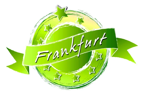 Koninklijke grunge - frankfurt — Stockfoto