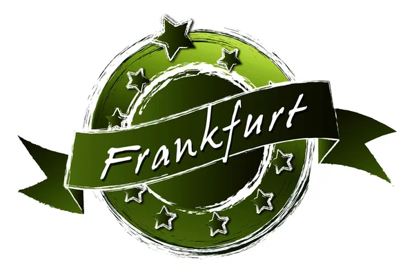 Koninklijke grunge - frankfurt — Stockfoto