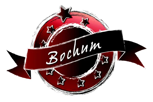 Grunge real - BOCHUM — Fotografia de Stock