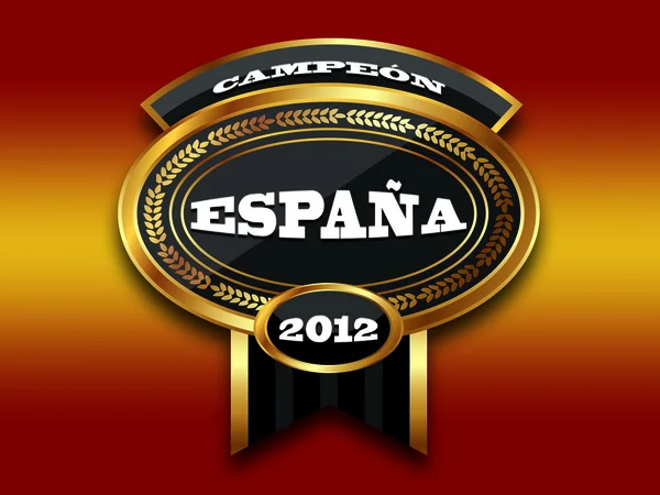 MEDALLA - España 2012 —  Fotos de Stock
