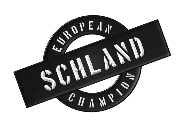 Europeisk mästare - Tyskland — Stockfoto