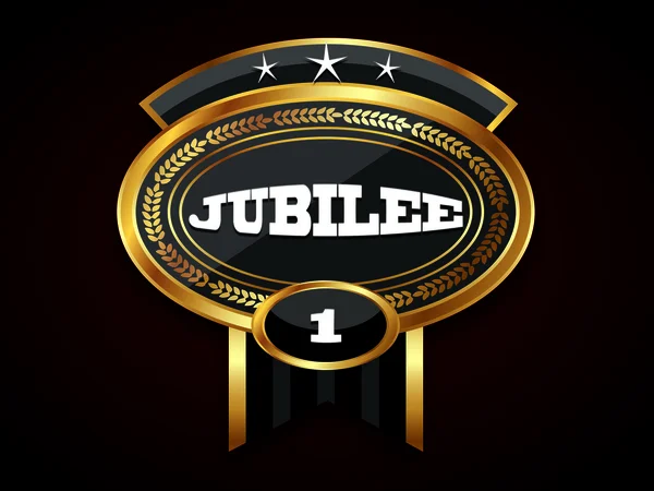 Medaille - jubileum - 1-1 — Stockfoto