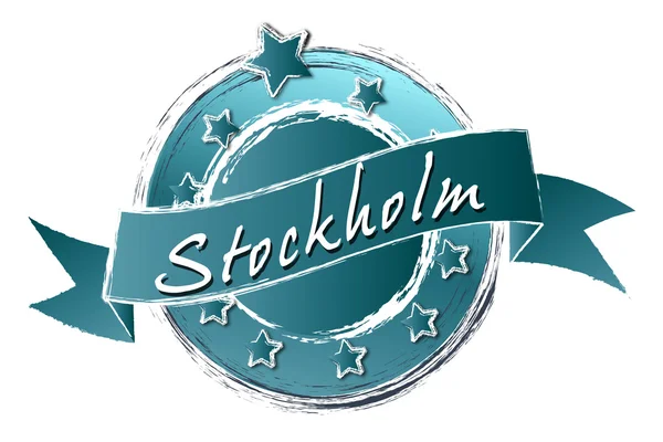 Koninklijke grunge - stockholm — Stockfoto