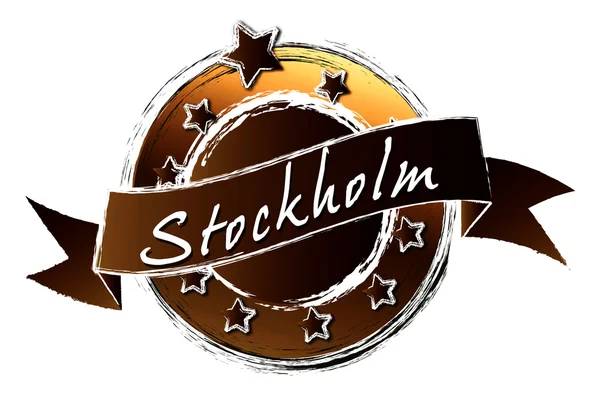 Královská grunge - stockholm — Stock fotografie
