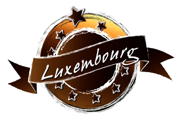 Koninklijke grunge - Luxemburg — Stockfoto