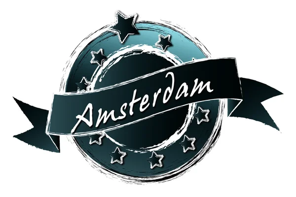 Königliche Grunge - Amsterdam — Stockfoto
