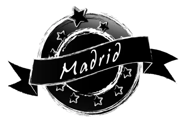 Grunge Real - Madrid — Fotografia de Stock