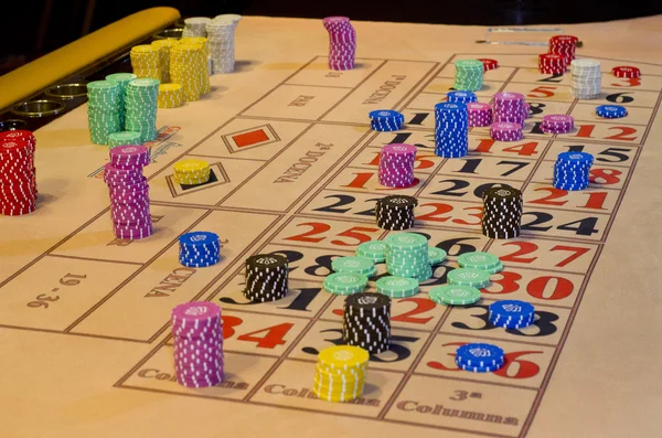 stock image Roulette table